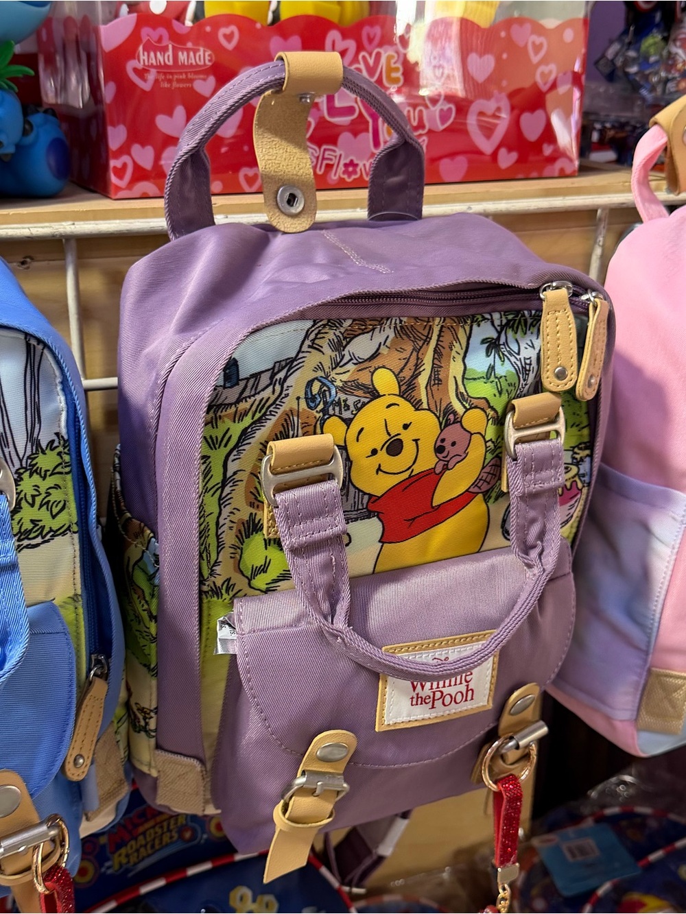 Winnie the Pooh Purple Backpack